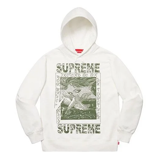 Supreme FW19 Week 2 Doves Hooded Sweatshirt SUP-FW19-310 - 1