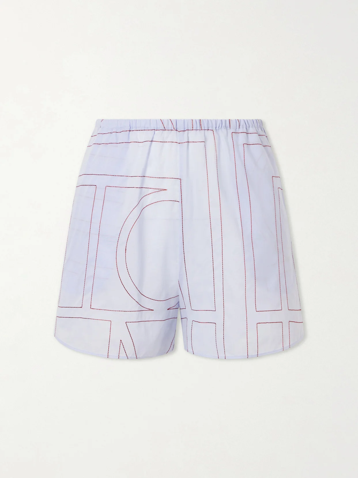 Monogram Cotton-blend Shorts - 1