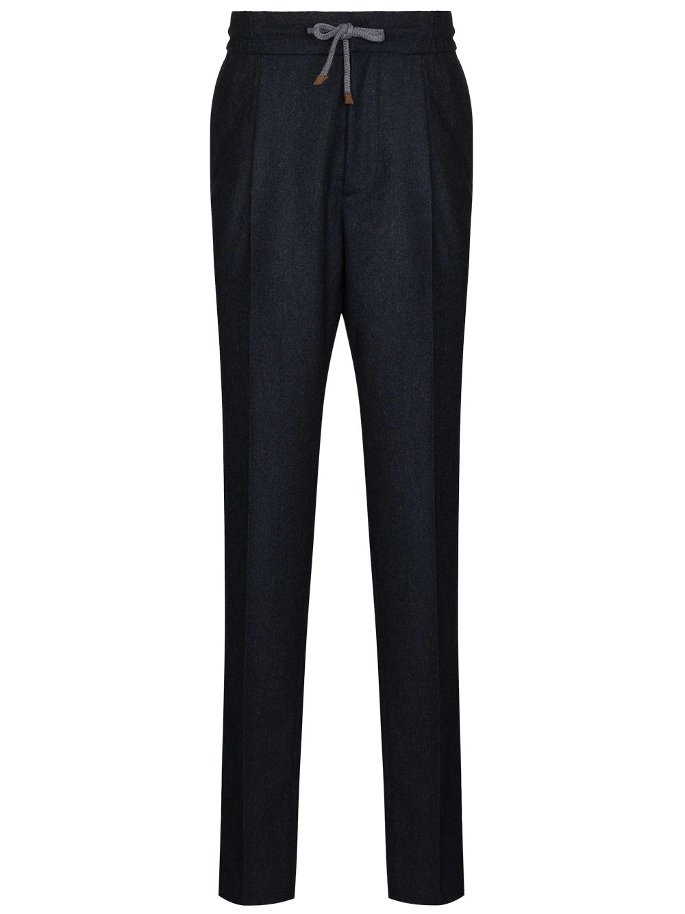 drawstring tapered trousers - 1