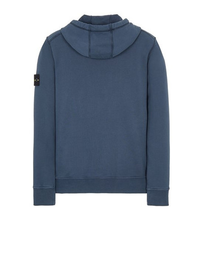 Stone Island 64151 GARMENT-DYED_COTTON FLEECE  AVIO BLUE outlook