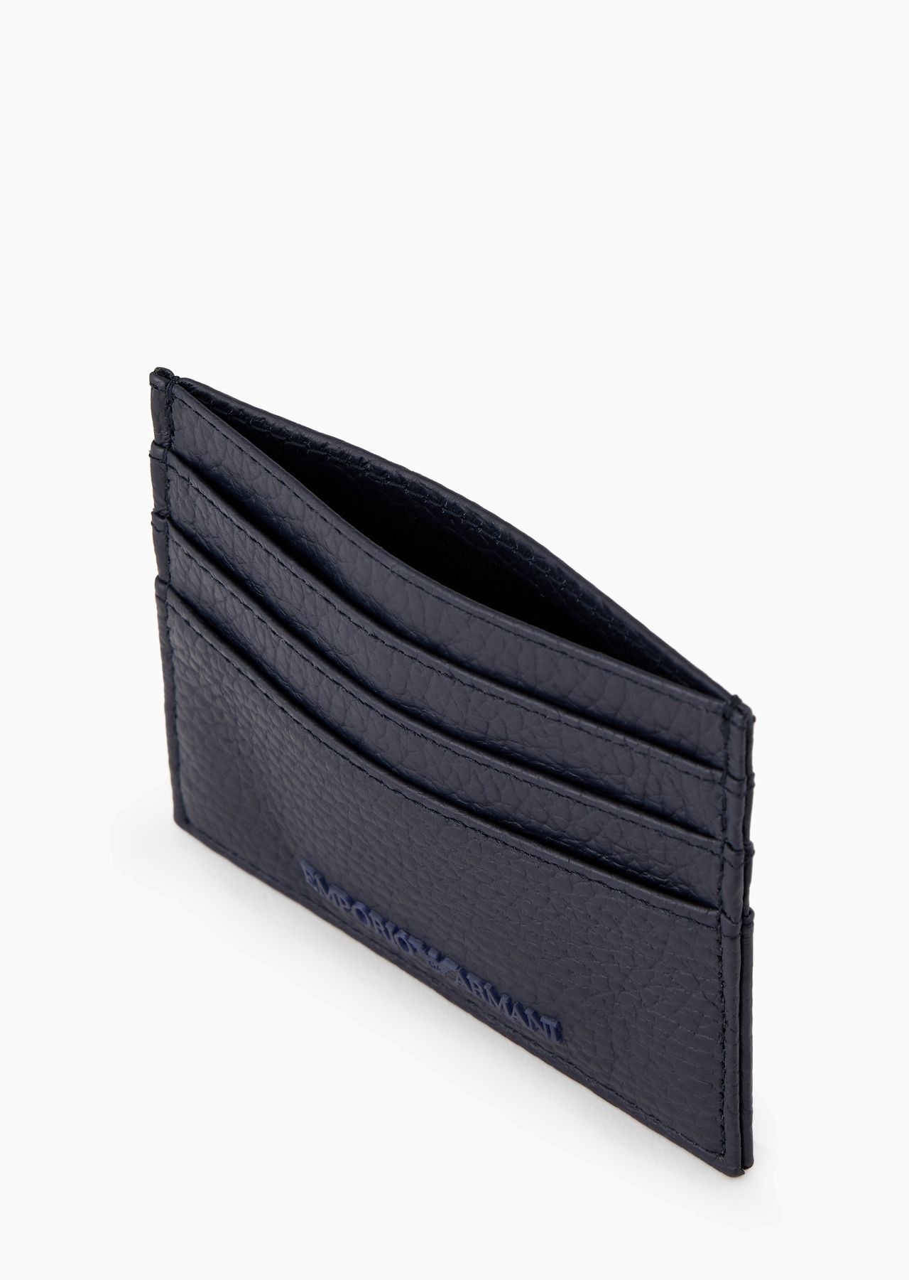 Tumbled leather card holder - 3