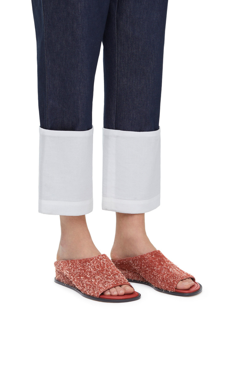 Loewe Ladera mule in brushed suede outlook