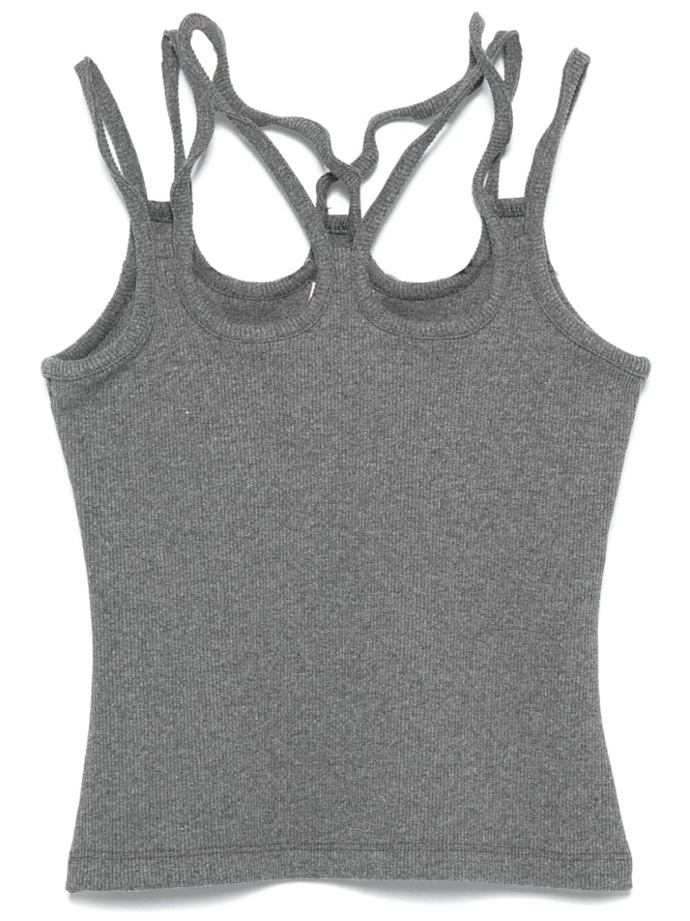 multi-strap tank top - 1