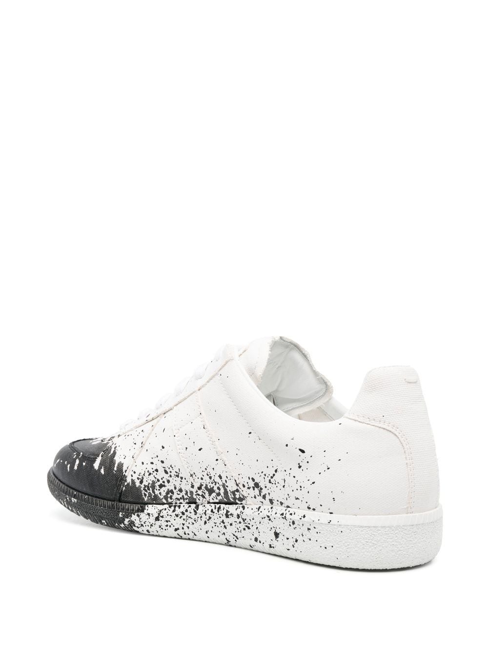 Replica Paint-Splatter low-top sneakers - 3