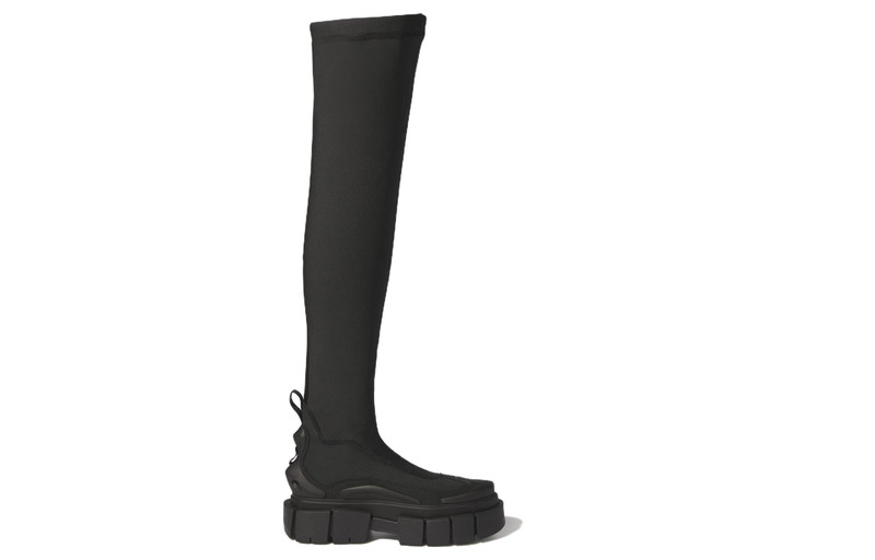 adidas (WMNS) adidas originals Supersleek Long Boots x Ivy Park 'Noir' IG2984 outlook