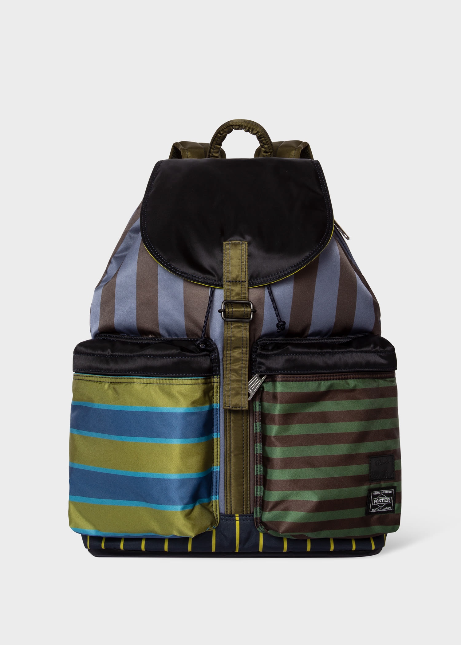 Mixed Stripe Backpack - 1