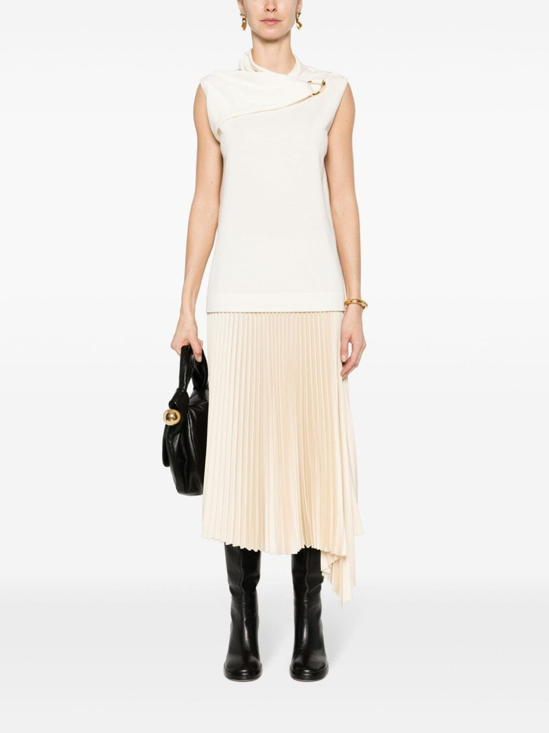 Jil Sander round-neck sleeveless top outlook