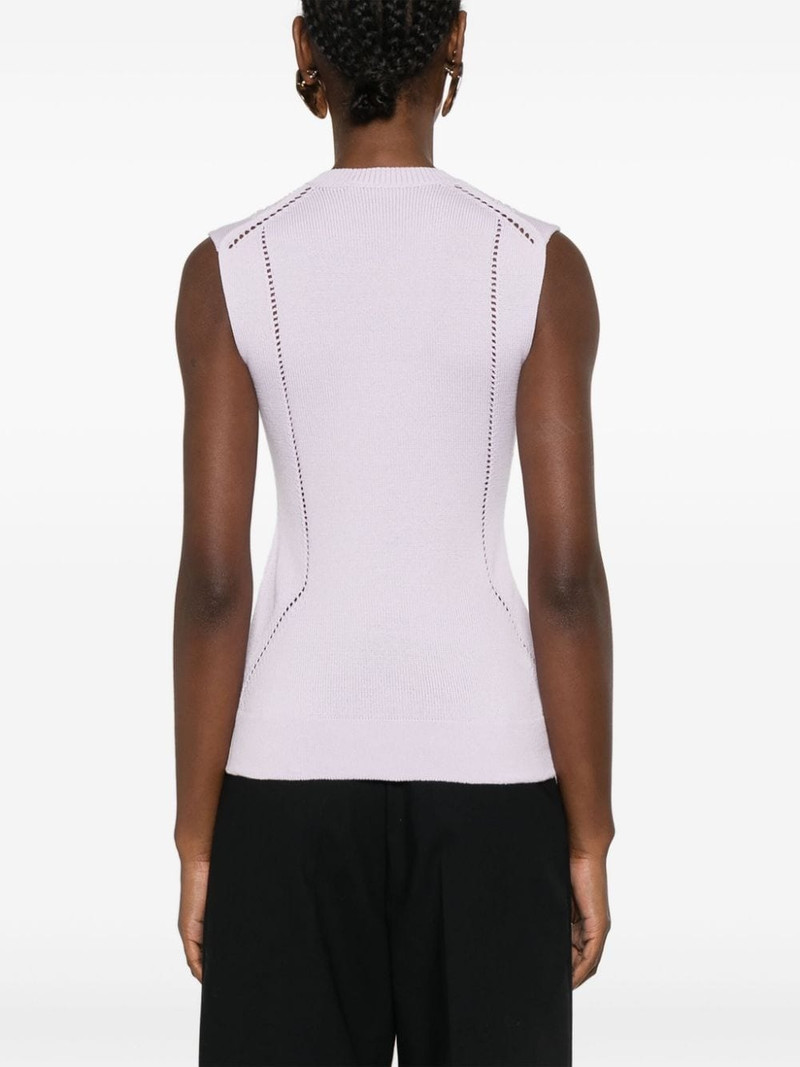 sleeveless knitted top 4