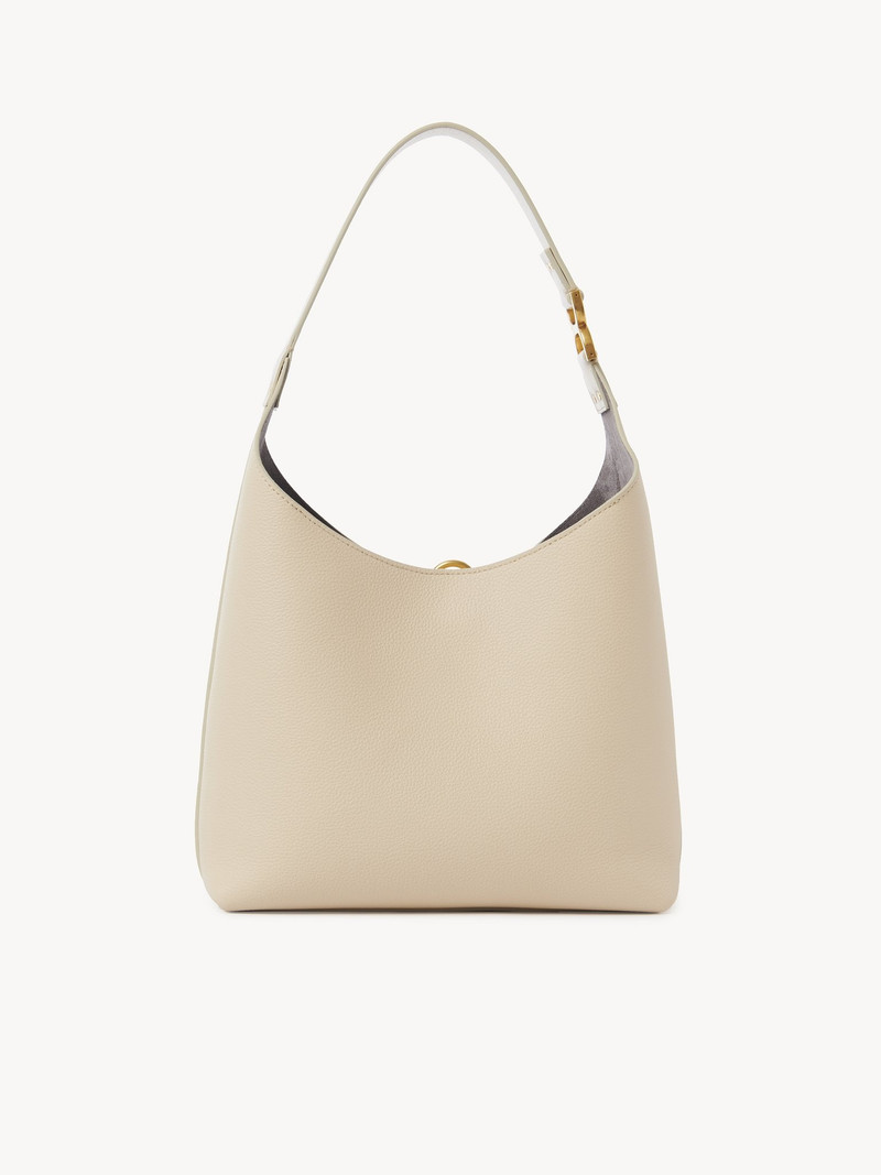 SMALL MARCIE HOBO BAG IN GRAINED LEATHER 4