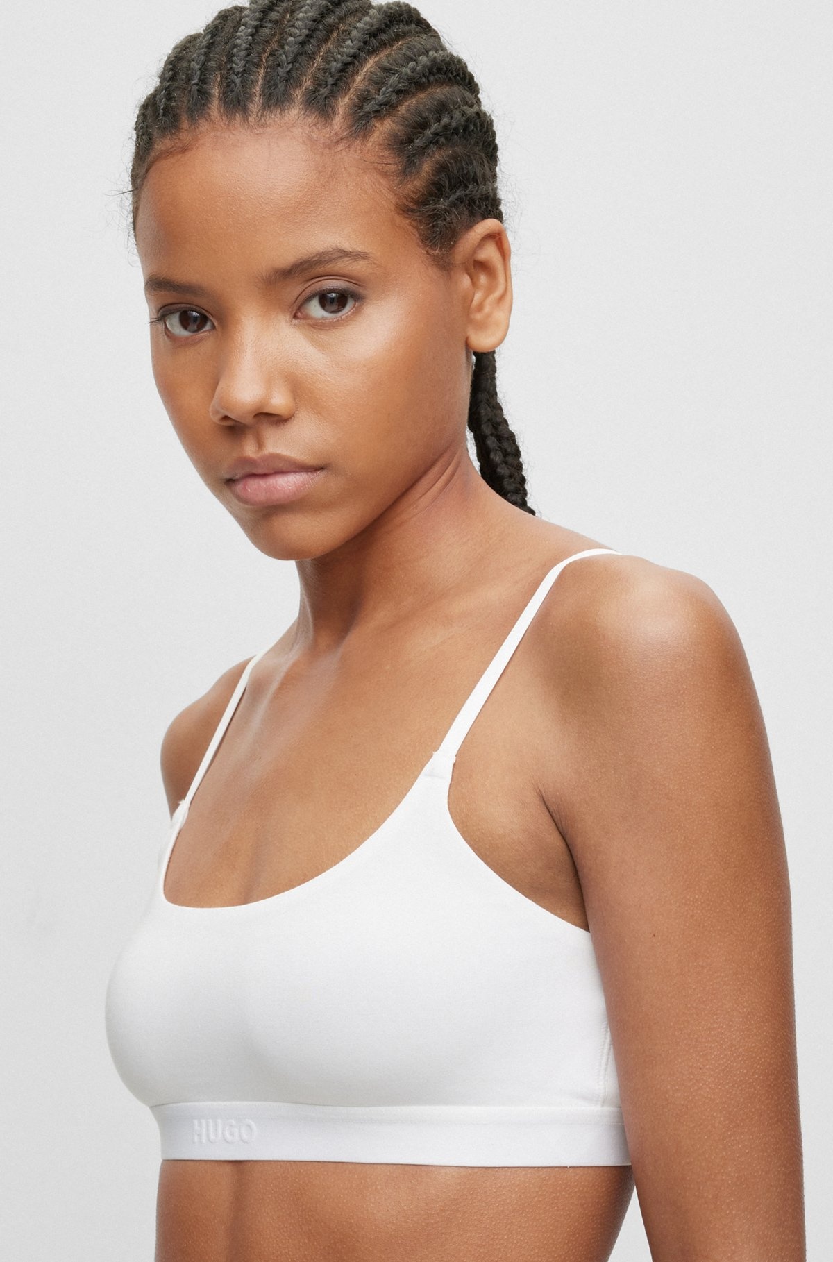TWO-PACK OF BRALETTES IN STRETCH MODAL - 4