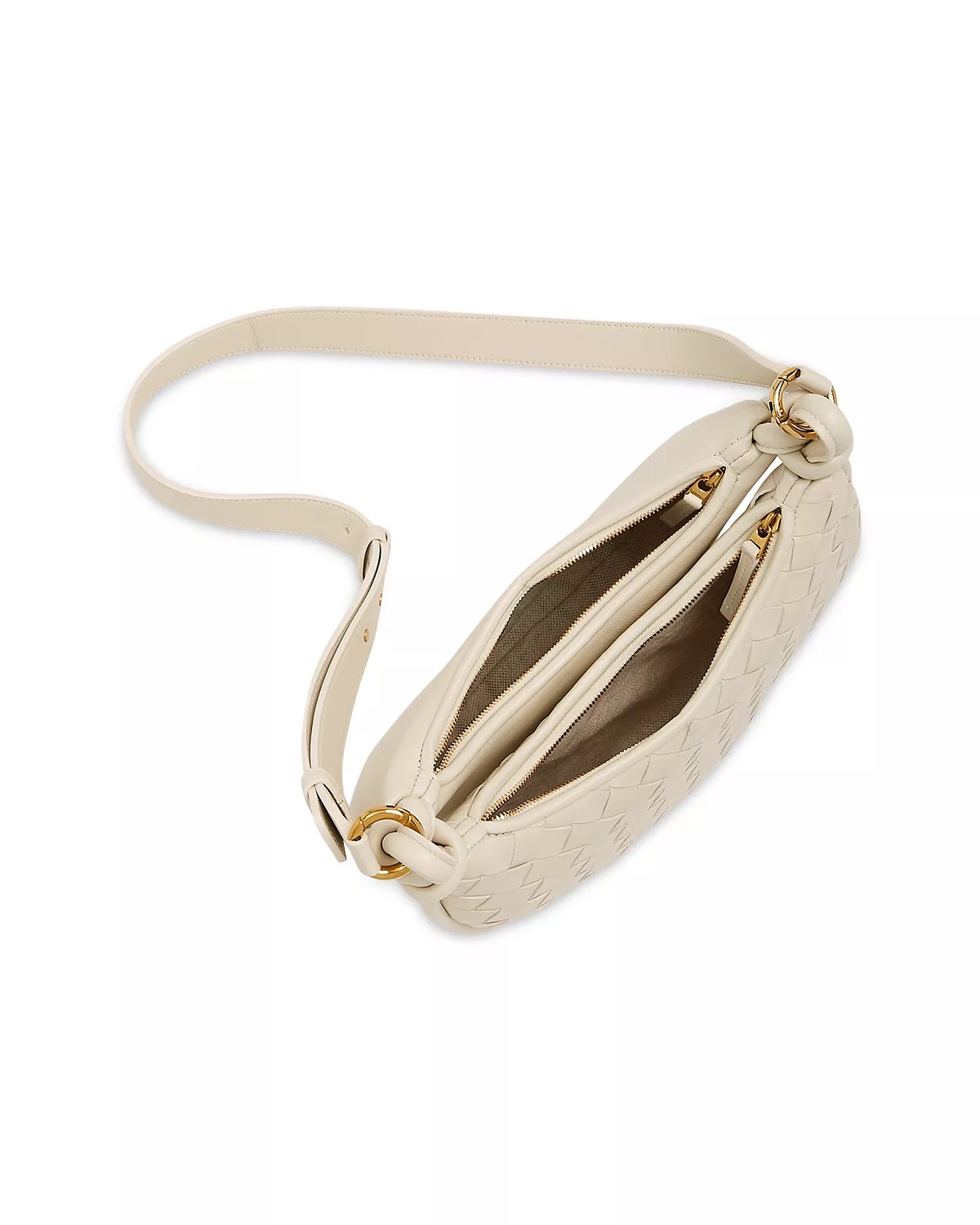 Intreccio Leather Shoulder Bag - 3