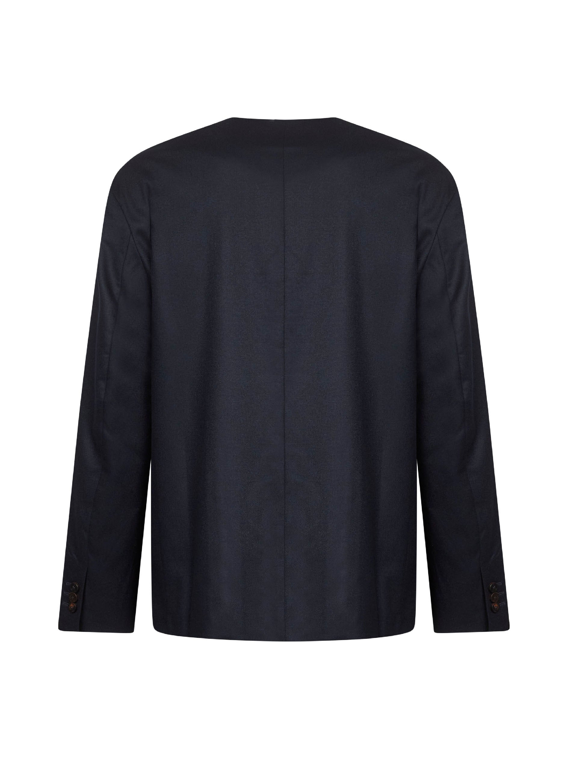 Blue tailoring wool The Cardigan jacket - 2