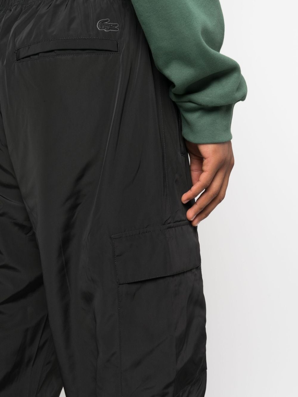 water-repellent finish cargo trousers - 5