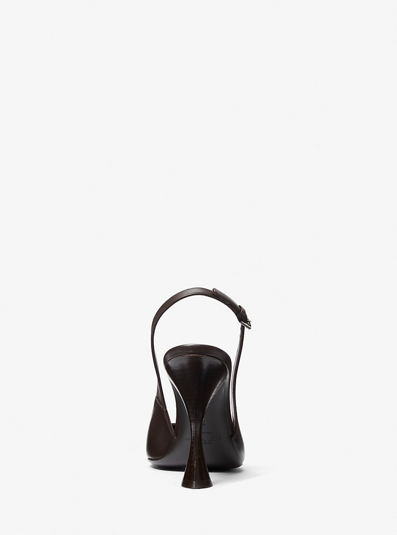 Isabella Leather Slingback Pump 3