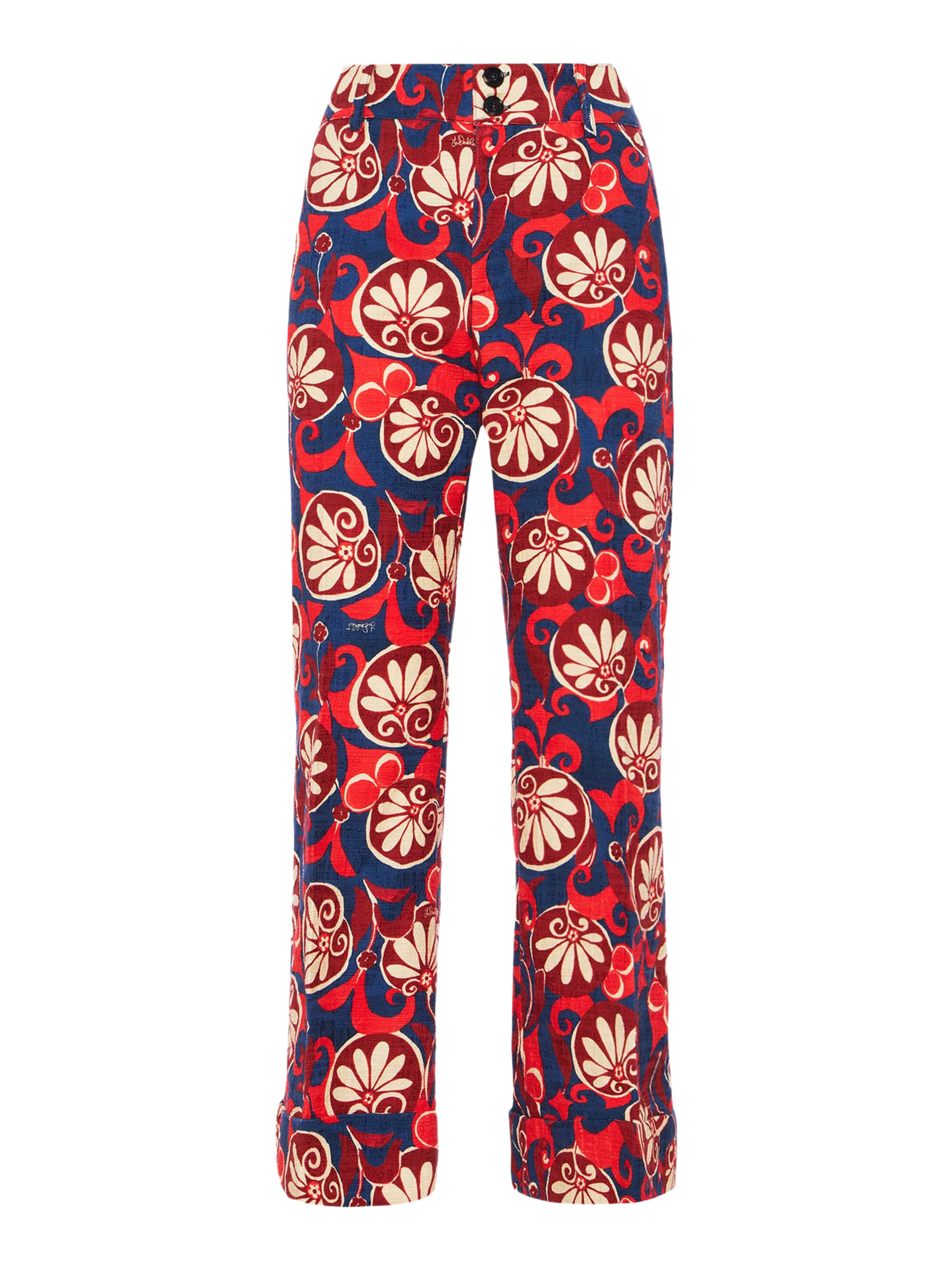 La DoubleJ Hendrix Pants Moonflower Navy at Nordstrom - 2