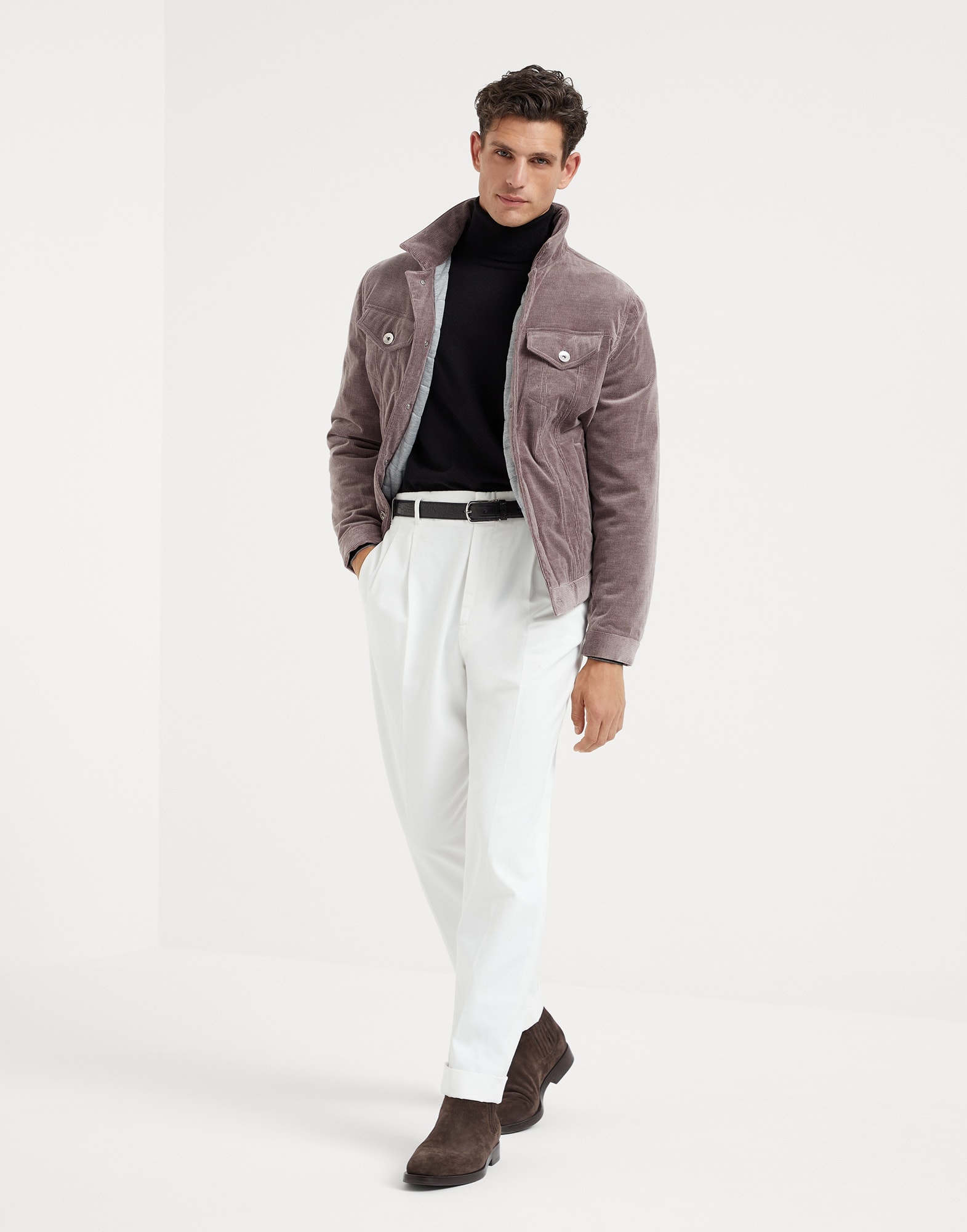 Cashmere turtleneck sweater - 5