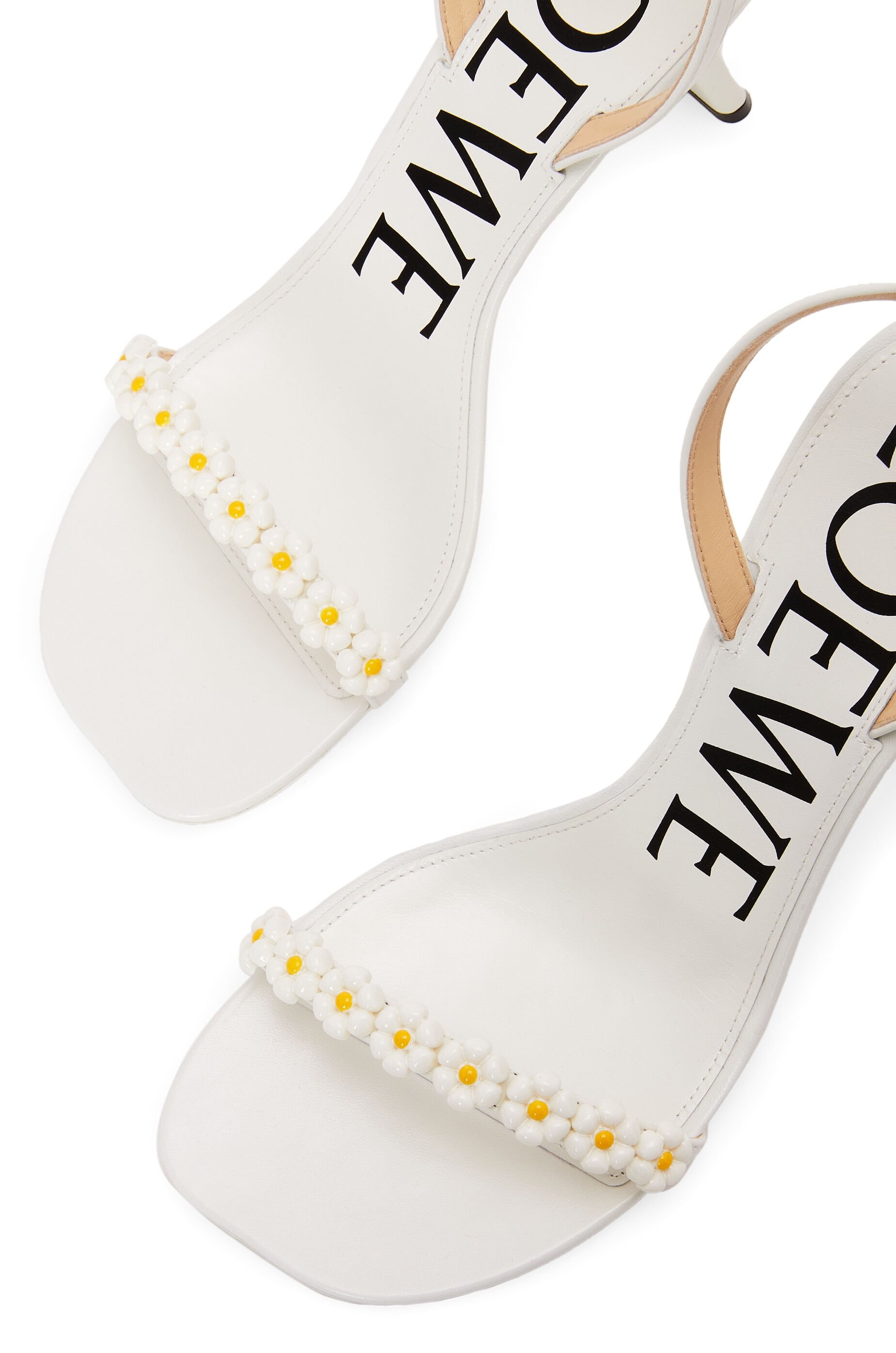 Petal Daisy sandal in lambskin - 5