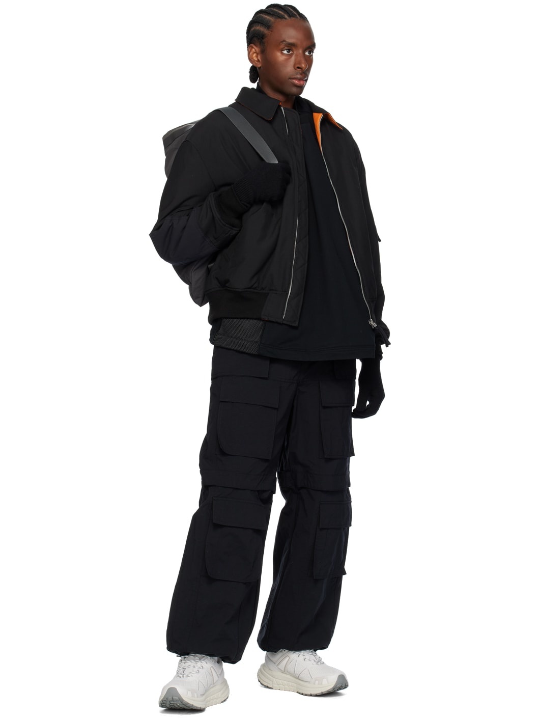 Gray Nylon Duffle Bag - 4