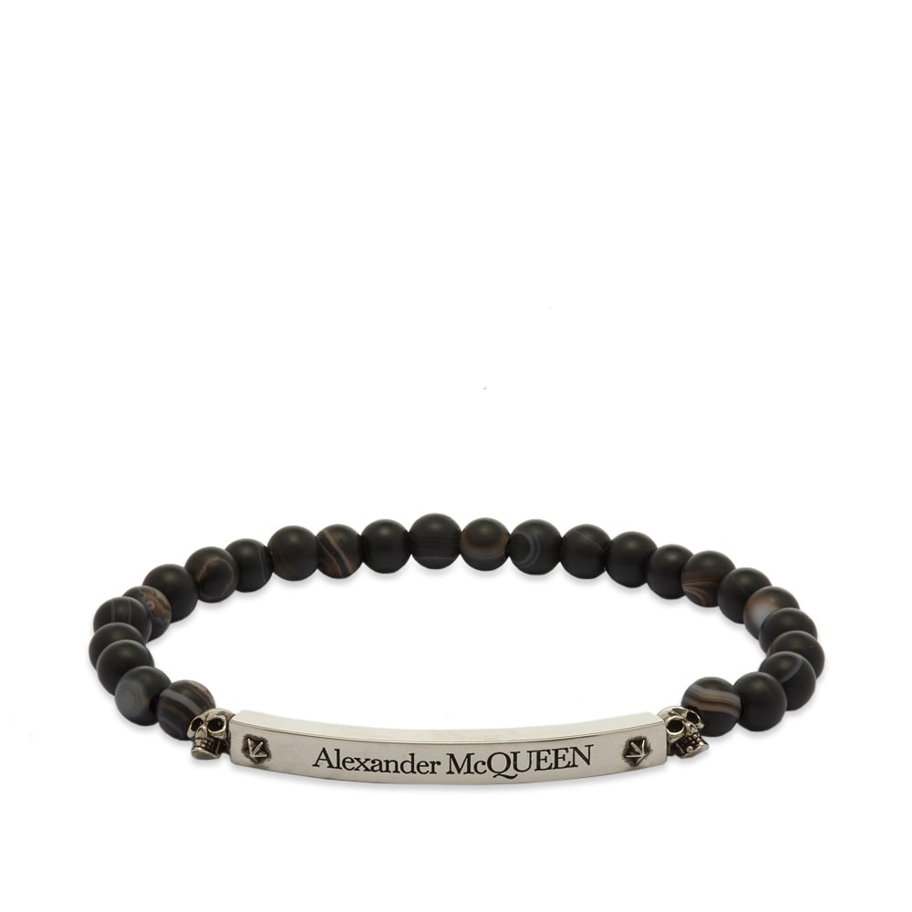 Alexander McQueen Skull & Beads Bracelet - 1