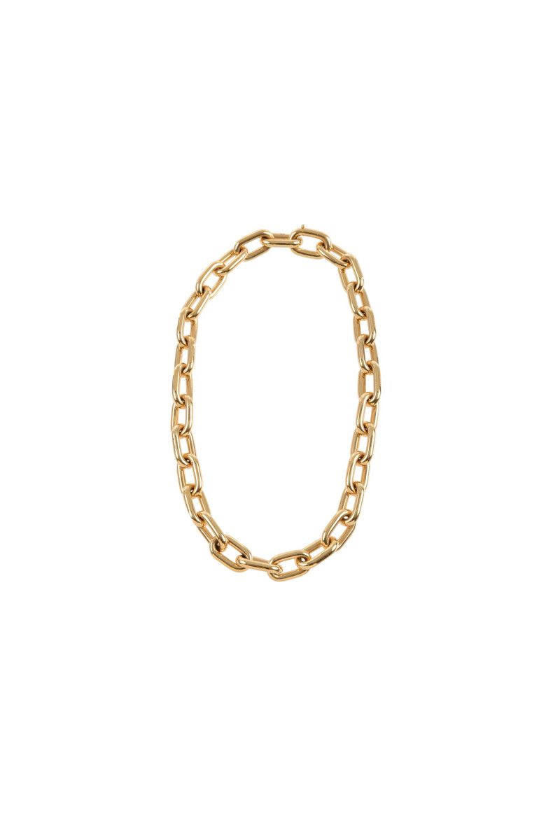 Small Chain Necklace in 18K Gold 1