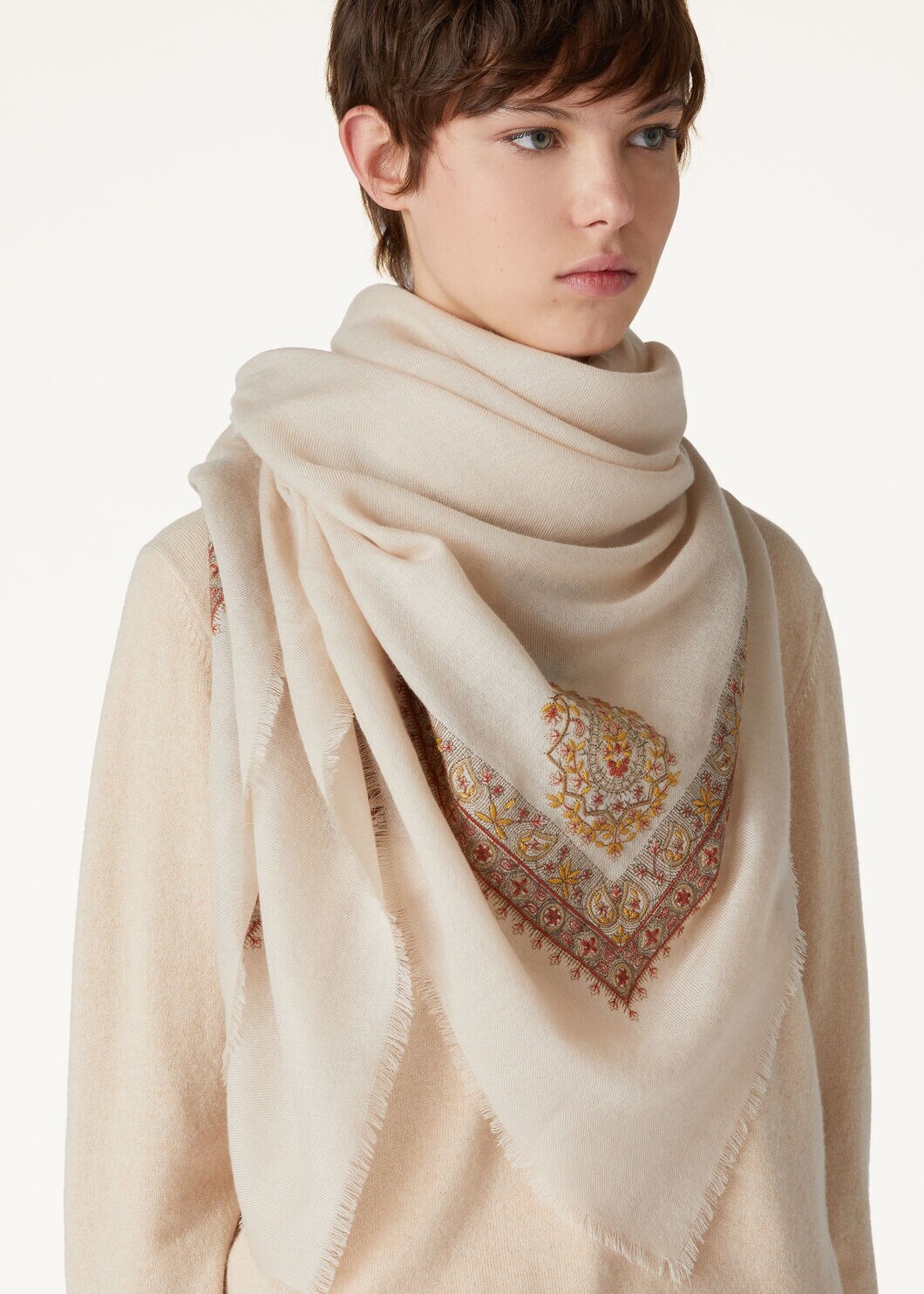 Flowery Shawl - 2