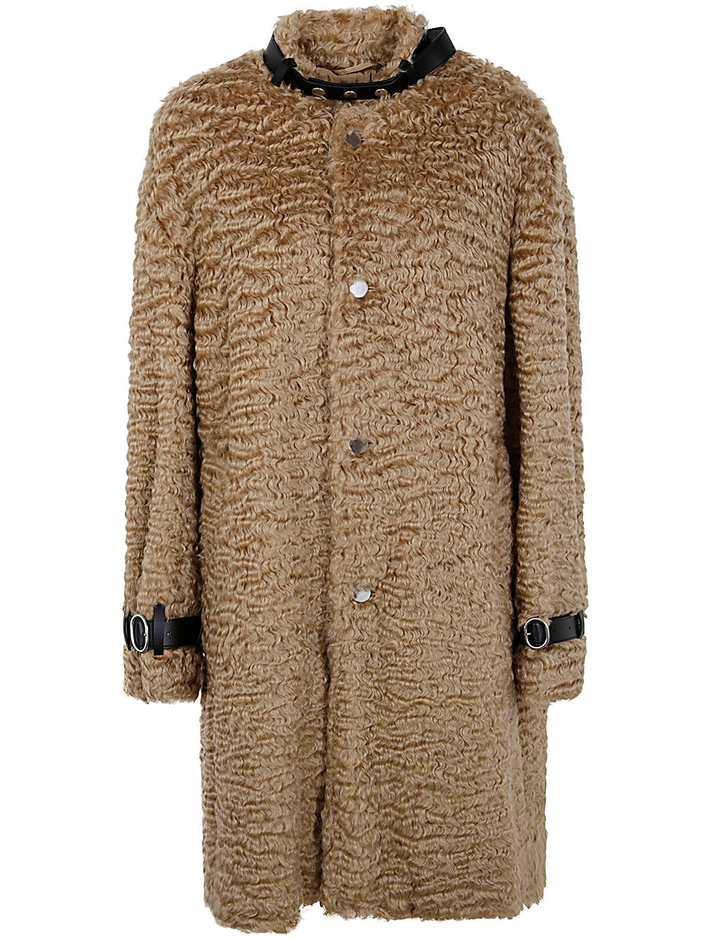 Jil Sander Women Single Breasted Trench Coat With Leather Belt At Collar And Cuff - 6