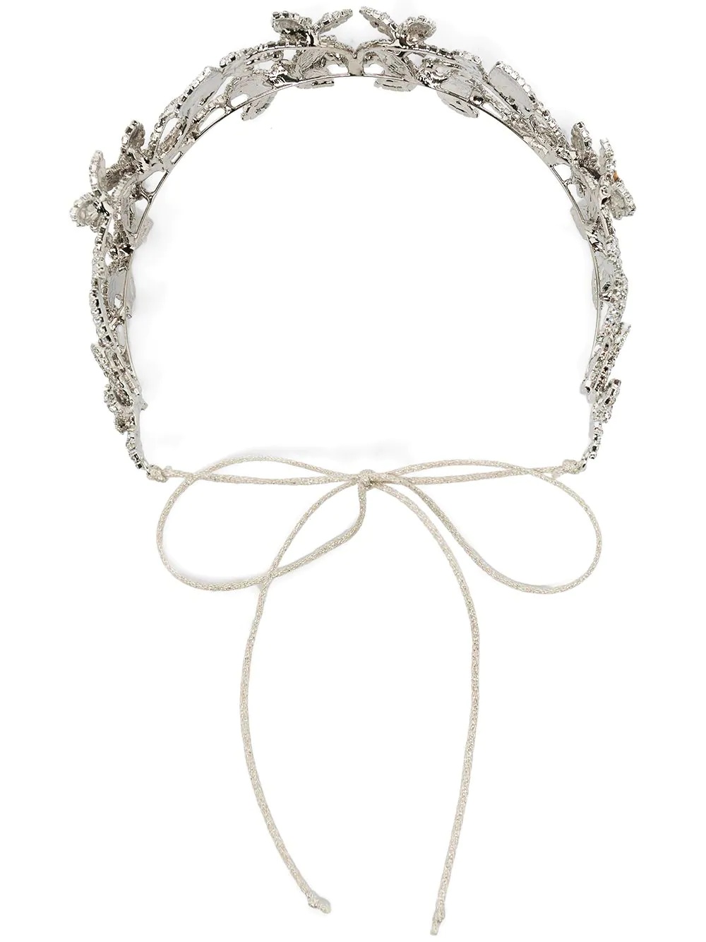 Annabella crystal-embellished tiara - 1