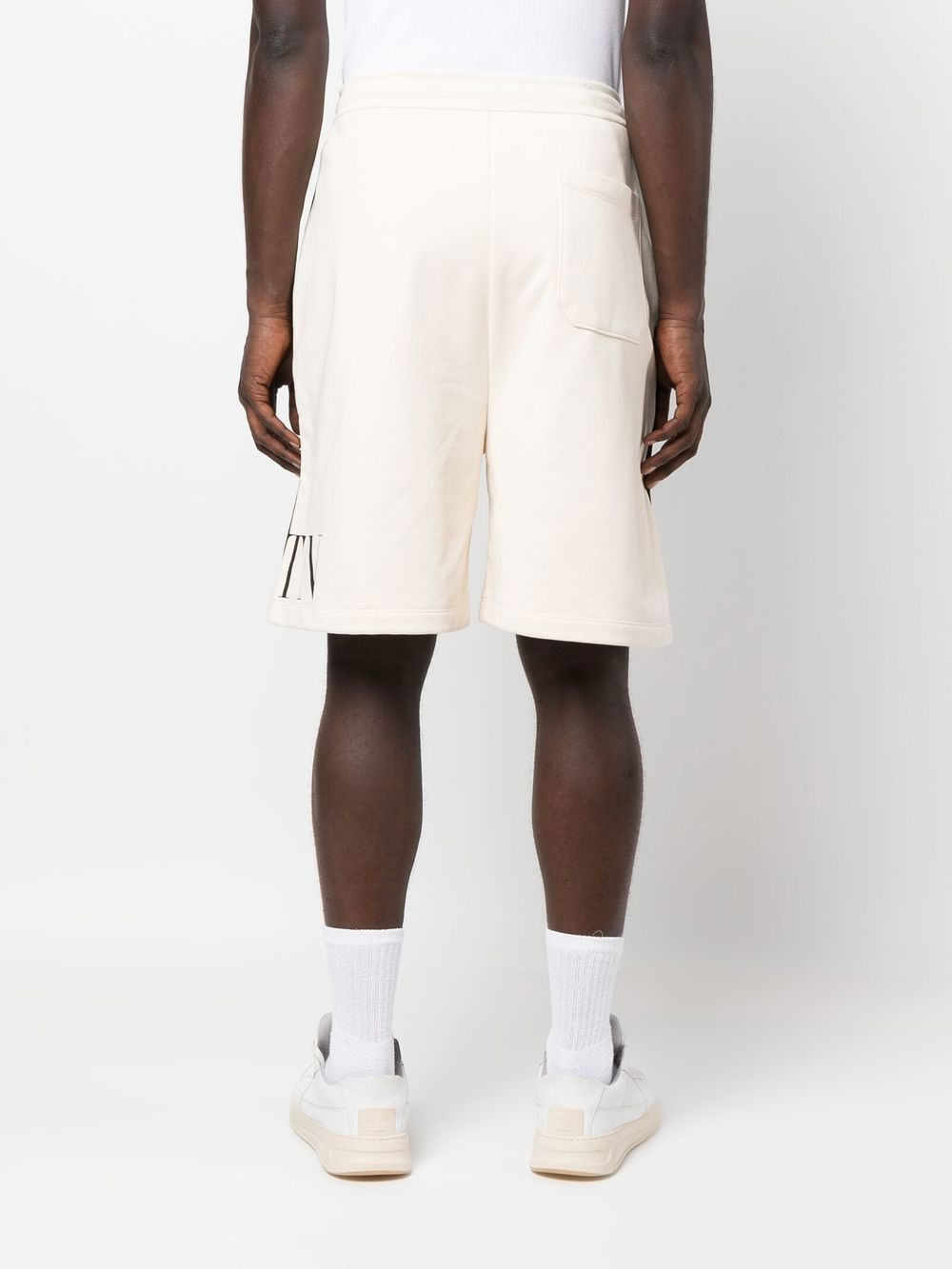 VLTN two-tone track shorts - 4
