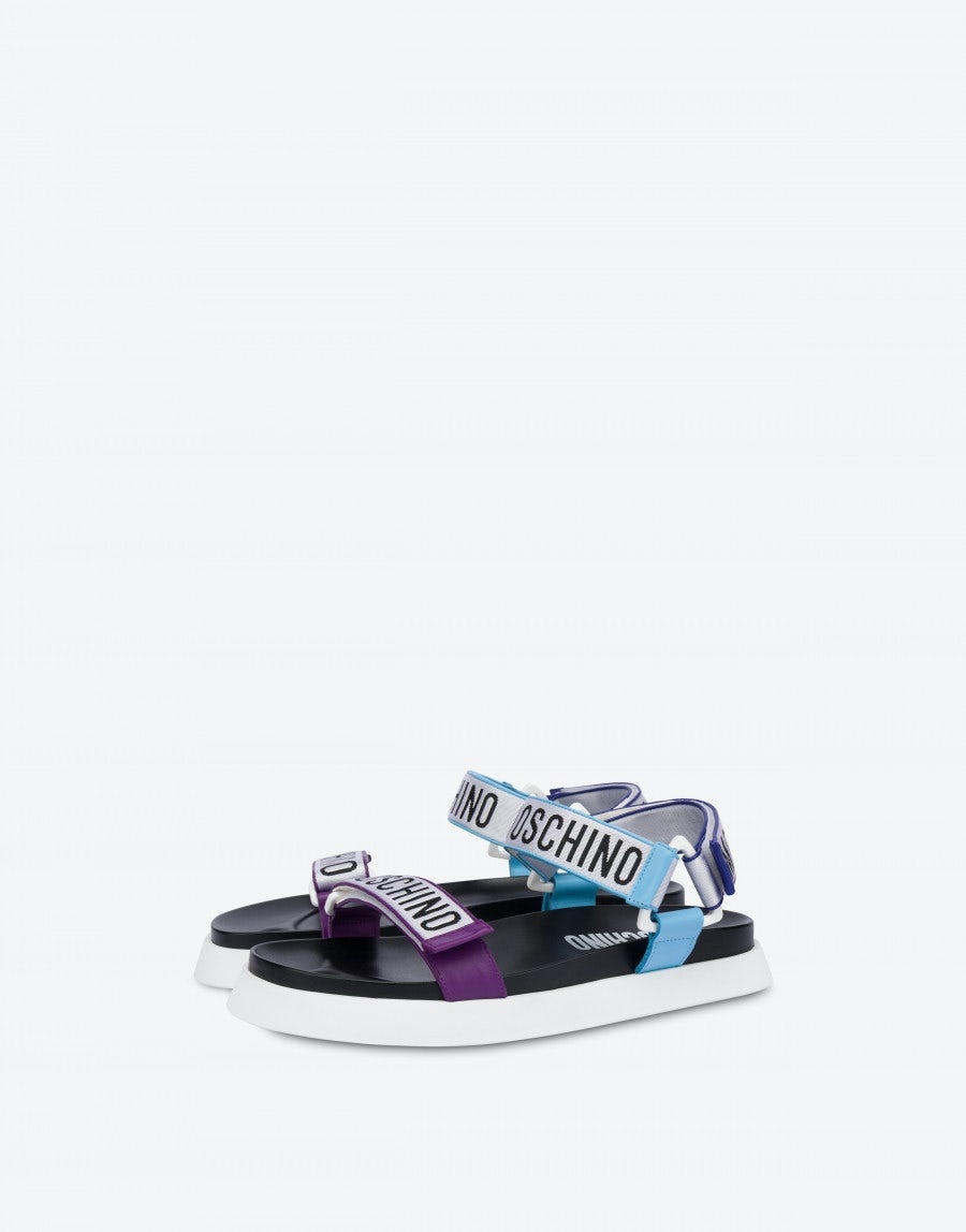 MULTI LOGO SANDALS - 1
