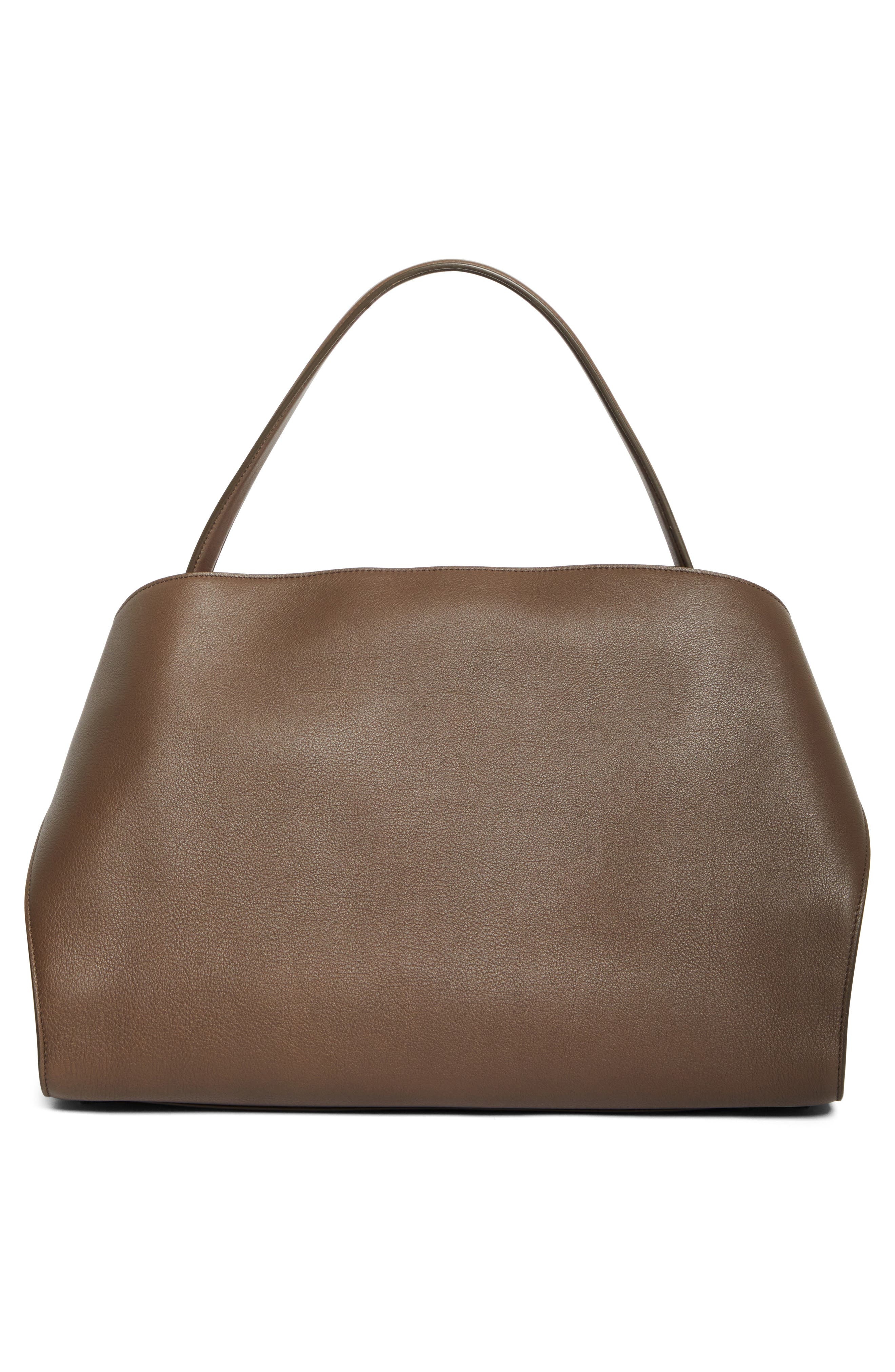 FERRAGAMO Hug Leather Top Handle Bag in Clay at Nordstrom - 2