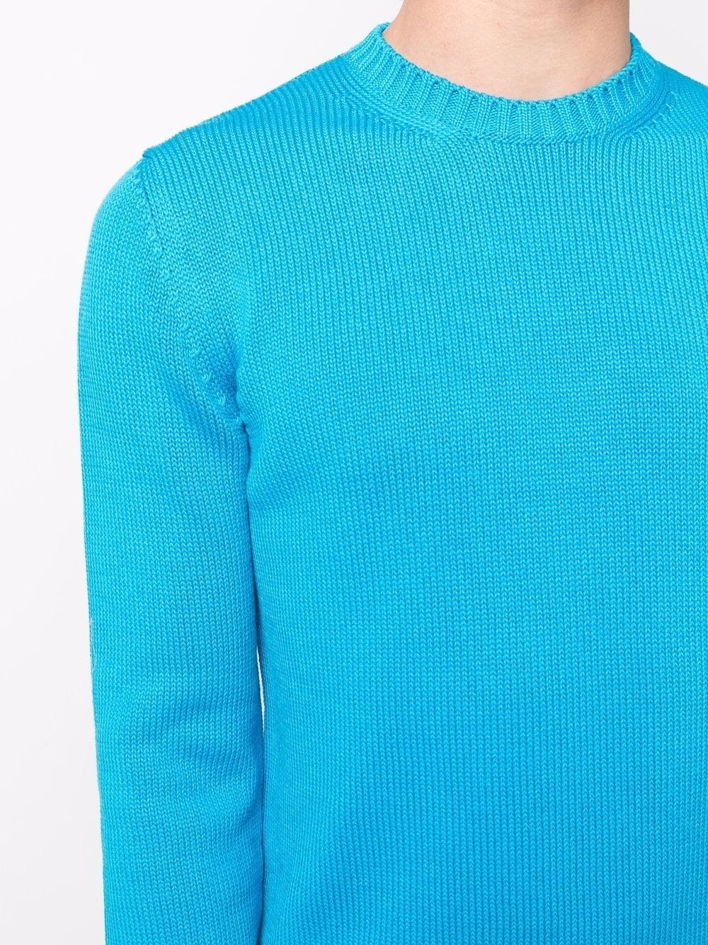 crewneck knitted jumper - 5