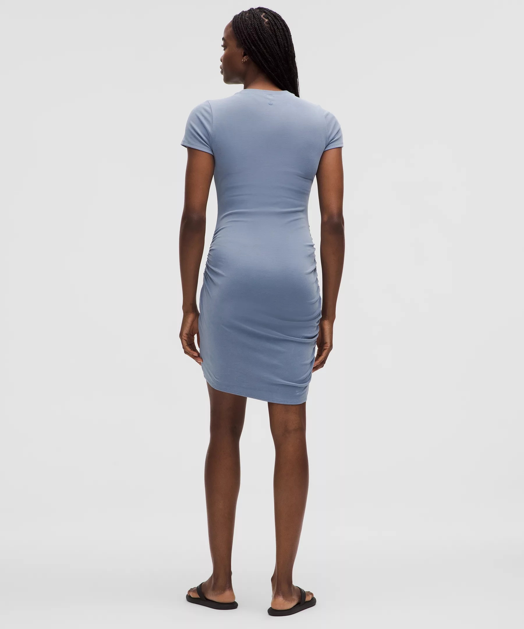 Drapey Softstreme Wrap-Skirt T-Shirt Dress - 2
