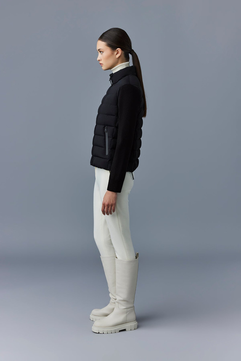 MACKAGE OCEANE-CITY Light down mixed-media jacket outlook