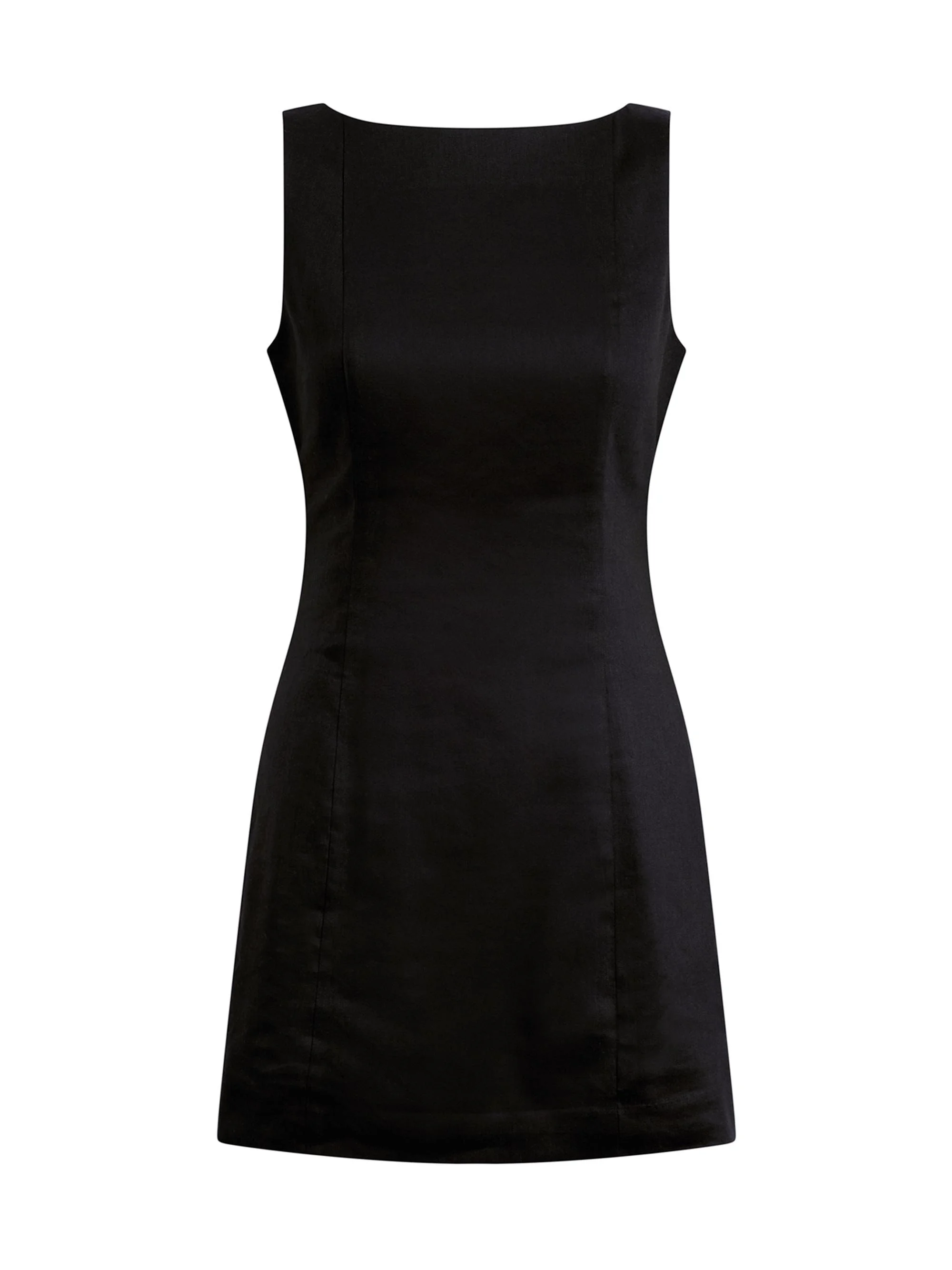 Women's The Lara Sleeveless Minidress - Black - 1
