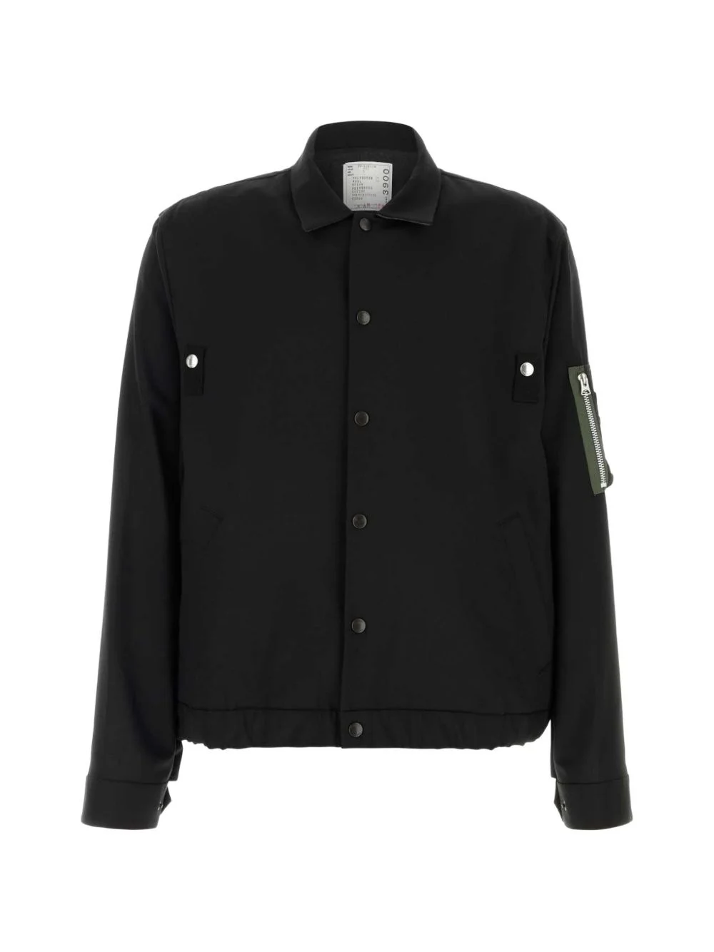 twill shirt jacket - 1