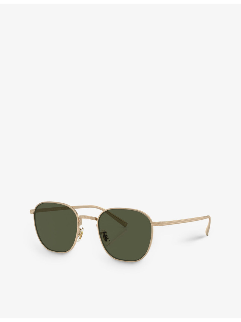 Oliver Peoples OV1329ST Rynn square-frame titanium sunglasses outlook