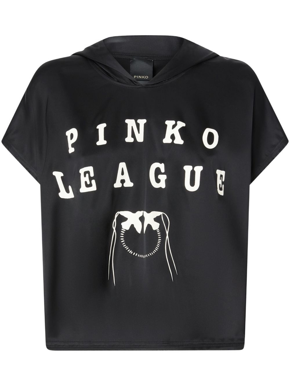 logo-print T-shirt - 1