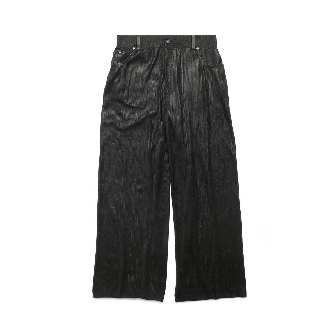 Transparent Pants in Black - 1