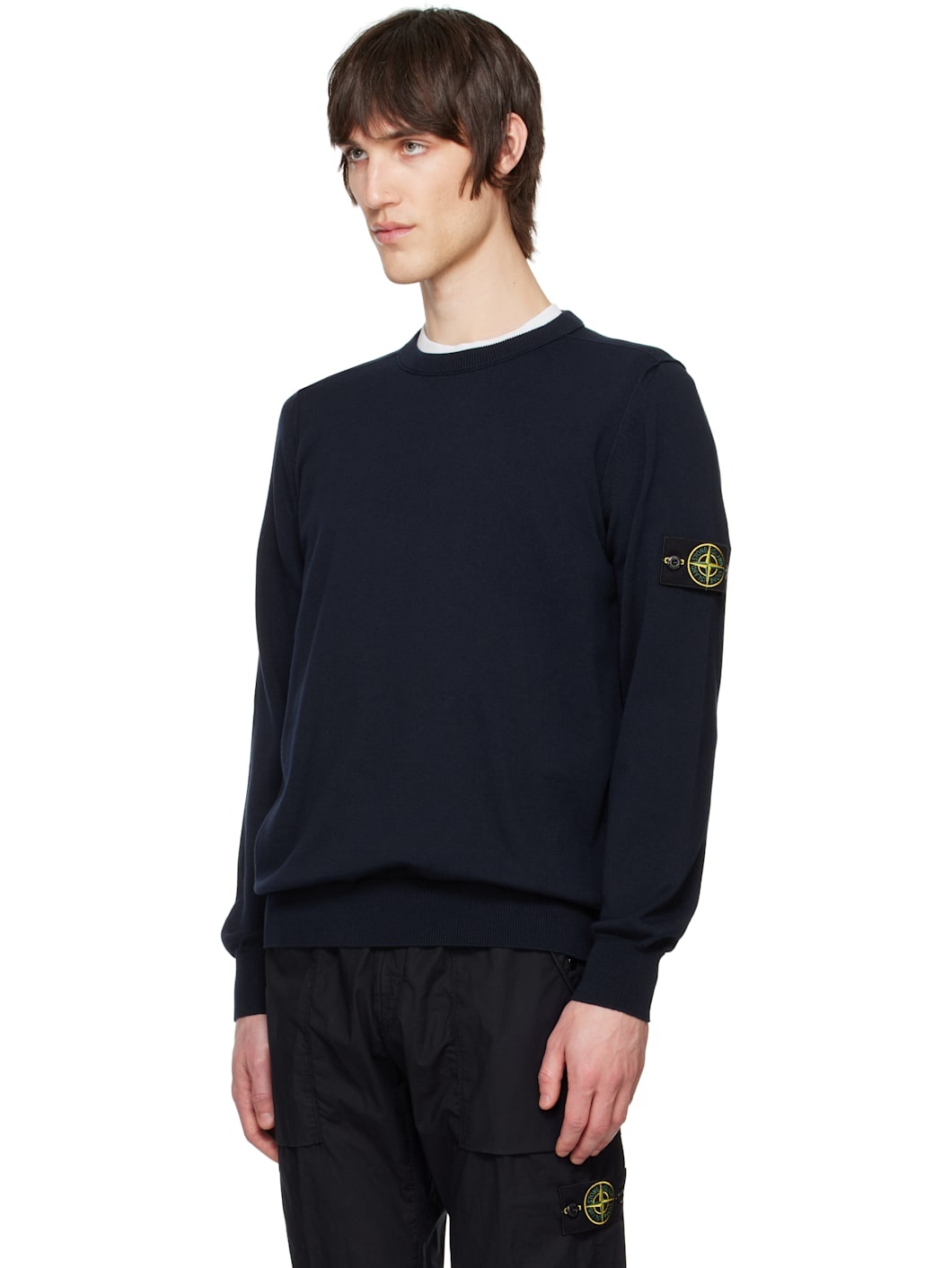 Stone Island 2100034 COMBED ORGANIC COTTON JERSEY | REVERSIBLE