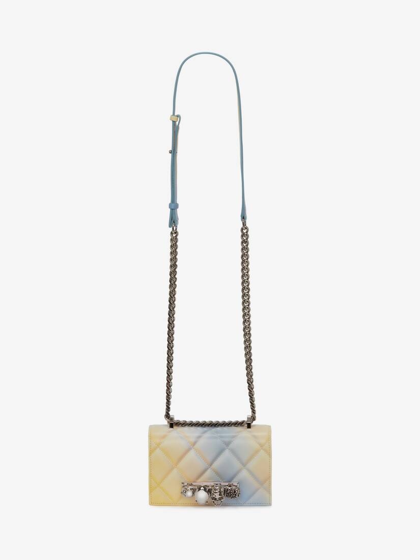 Mini Jewelled Satchel in Multicolor - 5
