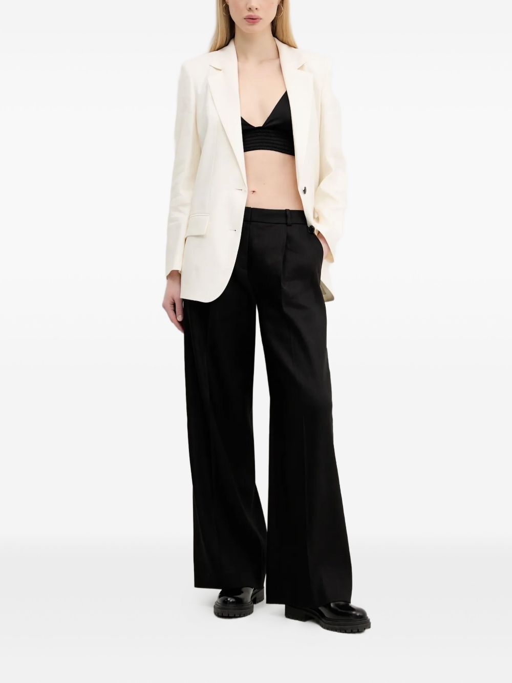 pleated trousers - 2