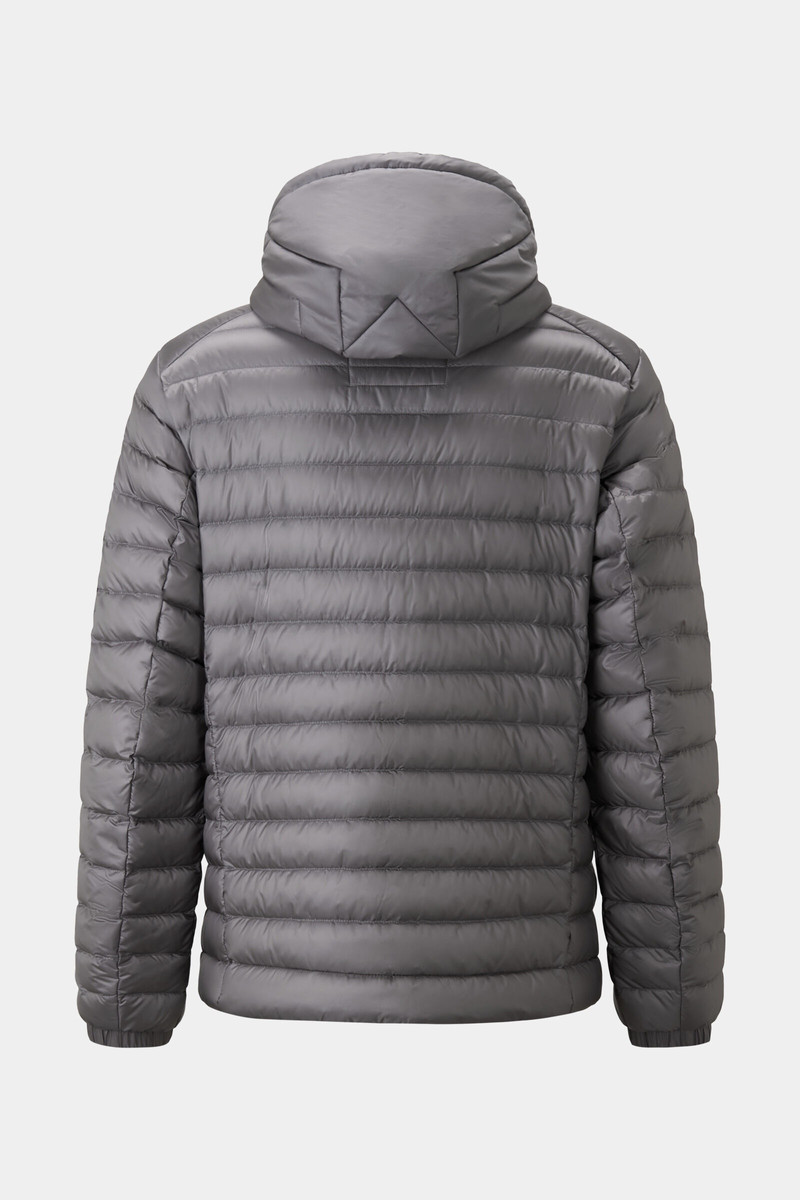 Loke lightweight down jacket in Gray 8