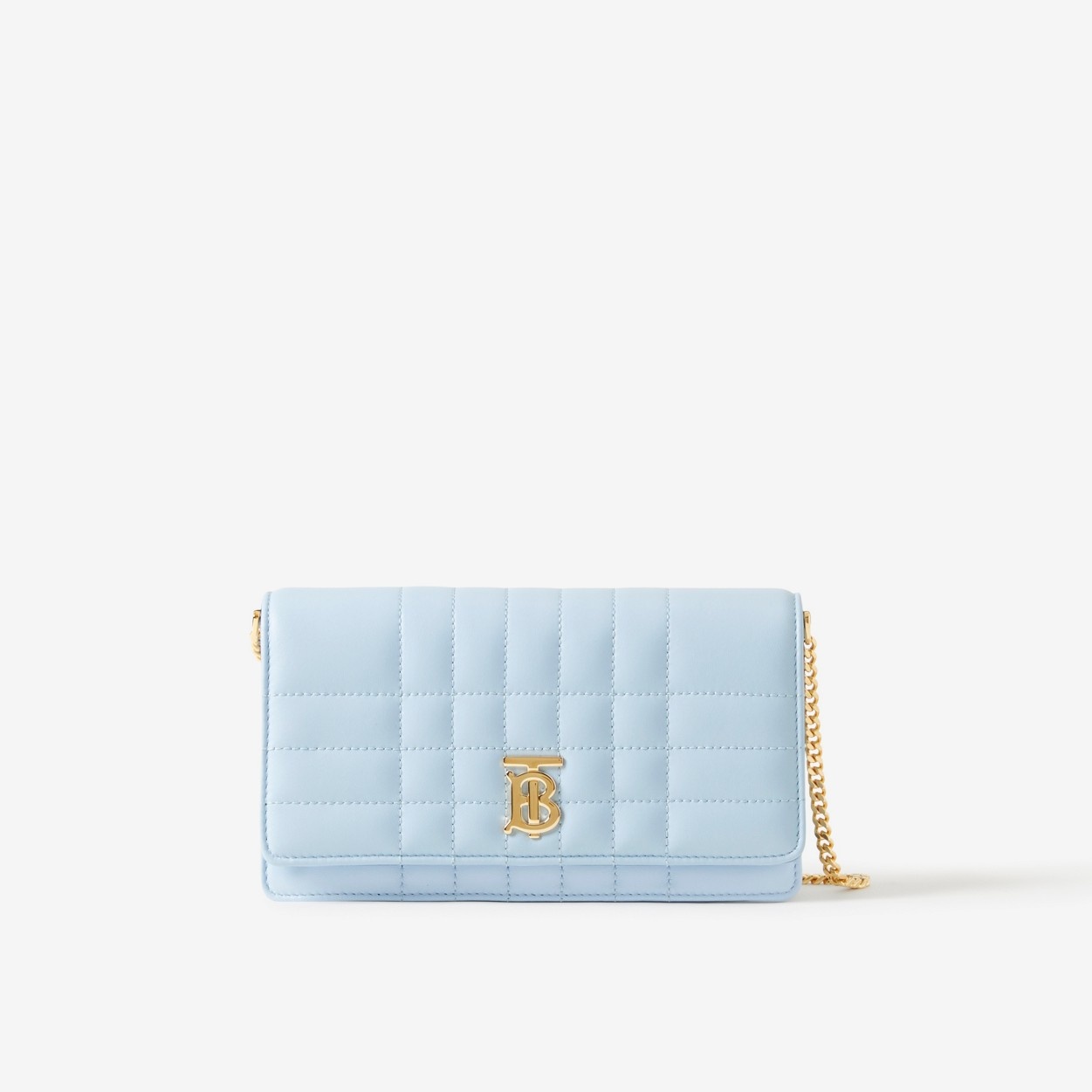 Quilted Leather Lola Clutch - 1