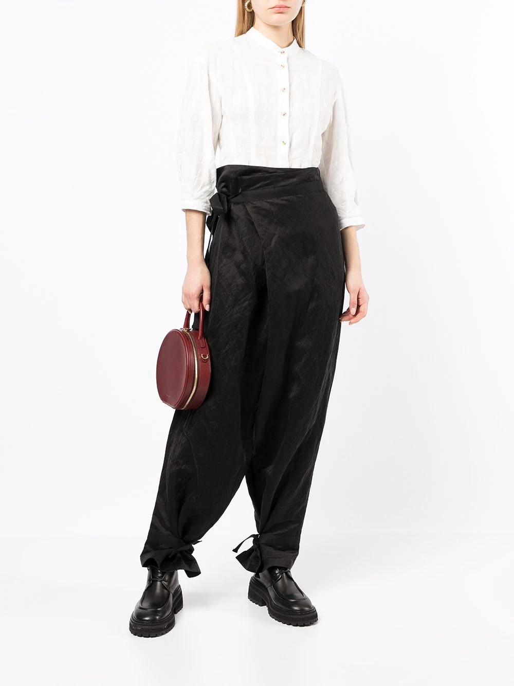 The Morris wide-leg trousers - 3