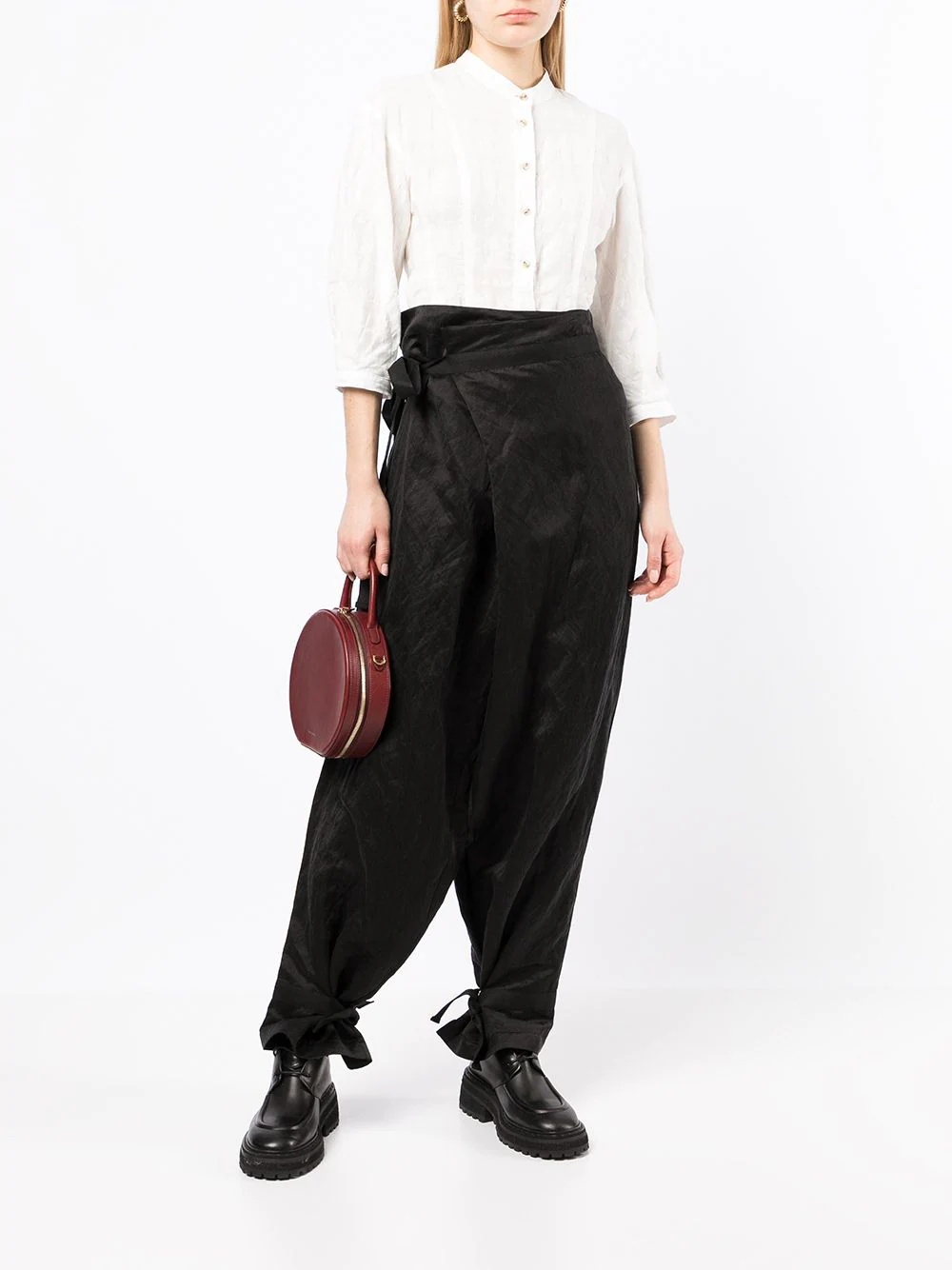 The Morris wide-leg trousers - 2