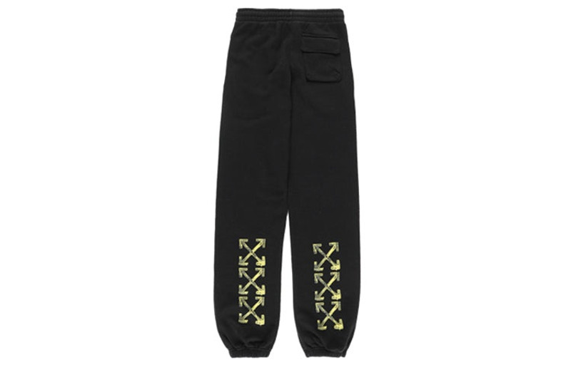 Off-White Off-White 2018-19FW Street Style Cotton Logo Pants OMCH020F19E300101060 outlook