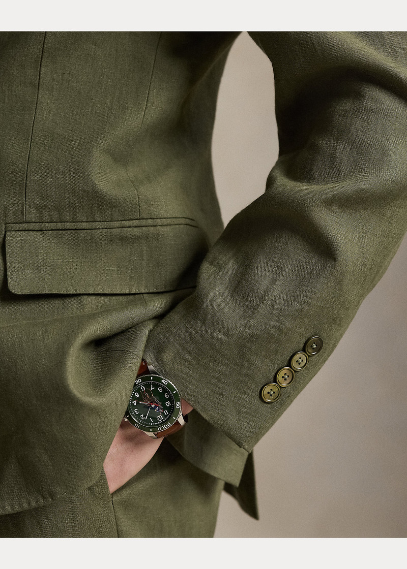 Polo Tailored Fit Linen Suit Jacket 5