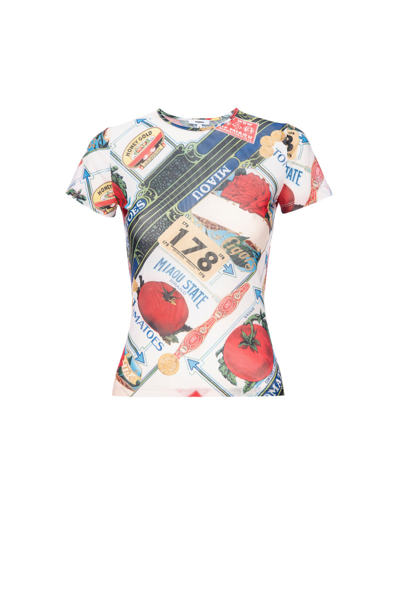 miaou MESH MINI TEE - FIGARO outlook