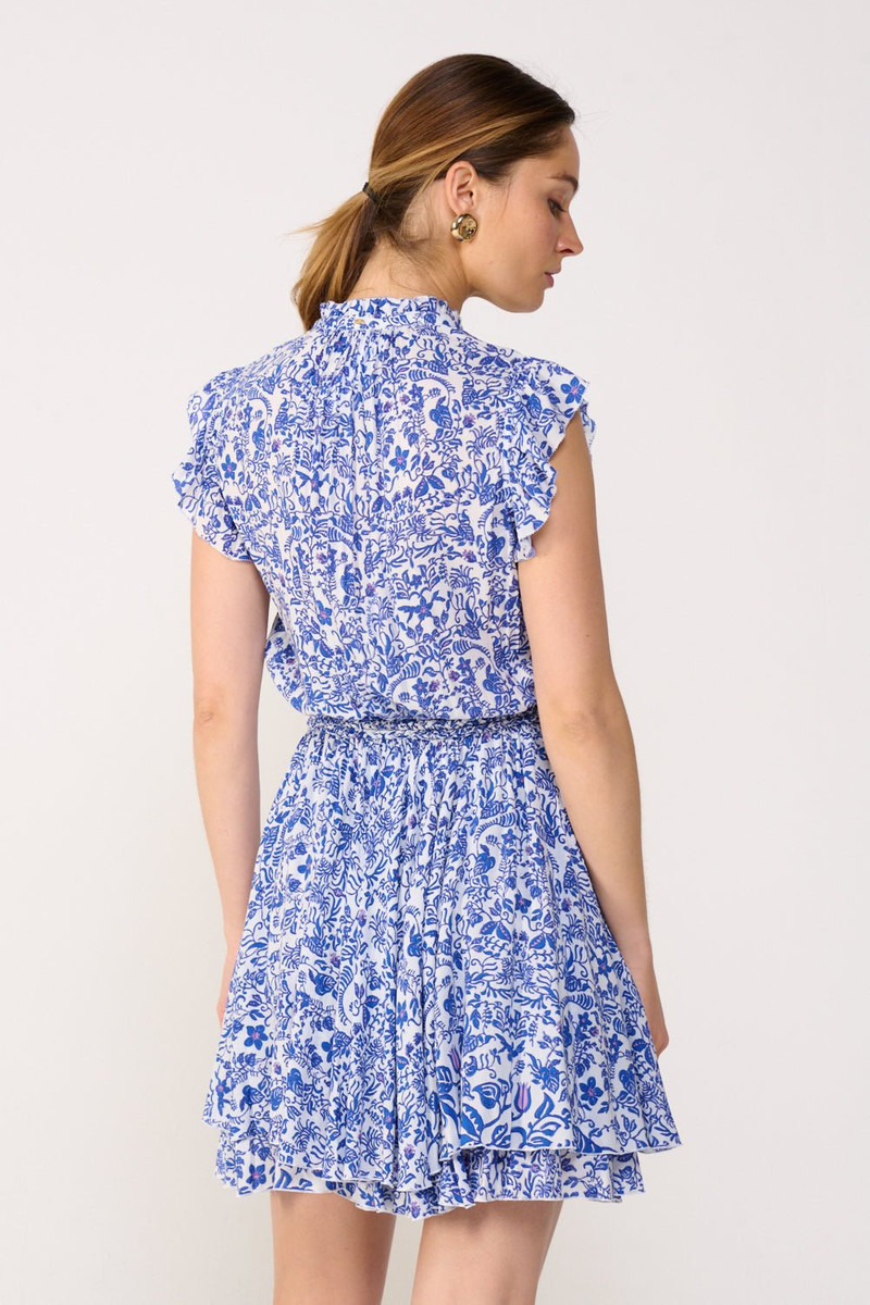 Mini Dress Callie - Blue Tiare 5