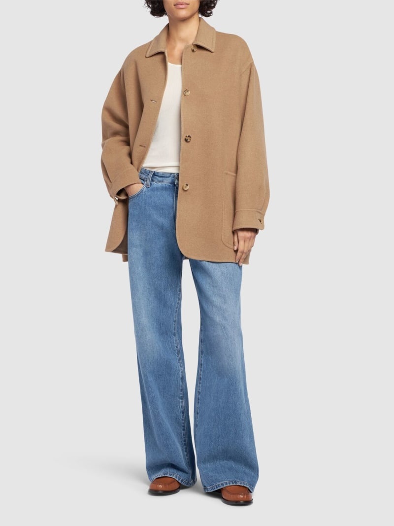 【Max Mara】ALDO SHIRT COAT Max Mara Aldo jacquard short coat | luisaviaroma | REVERSIBLE